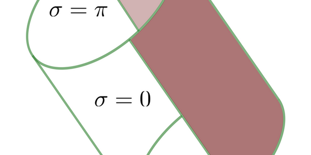 FIG. 1. Null cylinder with boundaries from the publication in PRL